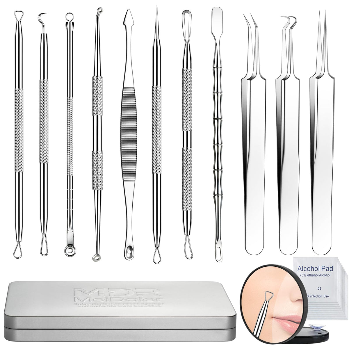 Meidaier complete kit ideal for home or travel.
