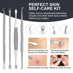Meidaier fine-tip needle for careful blemish extraction.