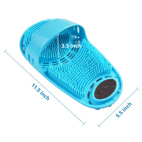 Meidong silicone shower foot scrubber durable material for long use