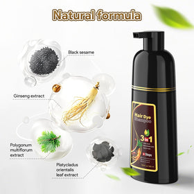 Meidu herbal formula closeup highlights natural ingredients for nourished hair