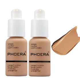 Meifen Phoera Foundation 2-pack box front view for travel and gifts