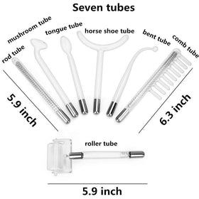 Meifuly high-frequency wand compact design suitable for daily skincare rituals.