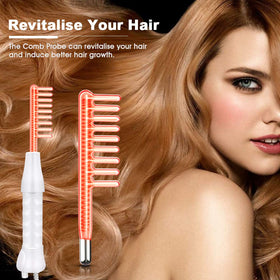 Meifuly high-frequency wand different tube sizes for gentle at-home routines.