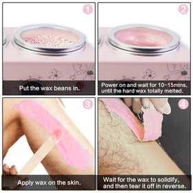 Meigons pink wax warmer packaging ready for gifting or personal use