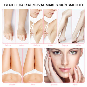 Protective rings help keep waxing tidy with Meigons.