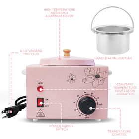 Sleek pink Meigons design suits a modern bathroom.