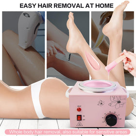 Included waxing sticks with Meigons warmer for ready-to-use sessions.
