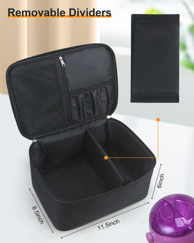 Meiiy large-capacity bag fits most wax warmers and kits.