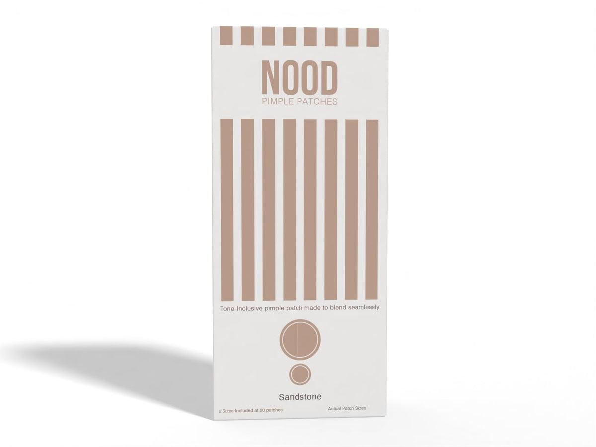 Meiiyo NOOD Patch blends sandstone skin tone for discreet healing