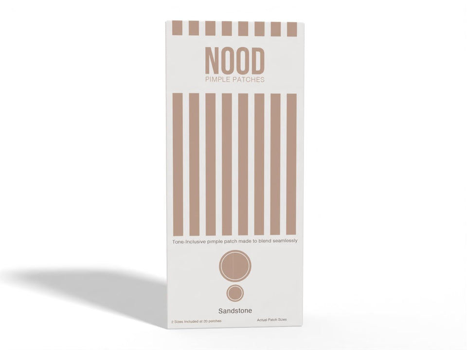 Meiiyo NOOD Patch blends sandstone skin tone for discreet healing