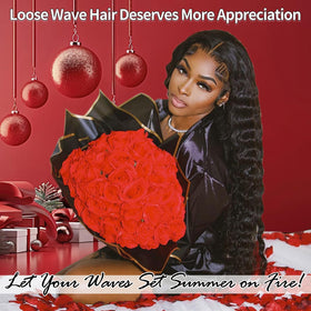 MEIMEI 250-density loose deep wave wig for voluminous style