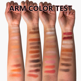 MeiPlumLai palette application close-up highlights seamless layering and precision