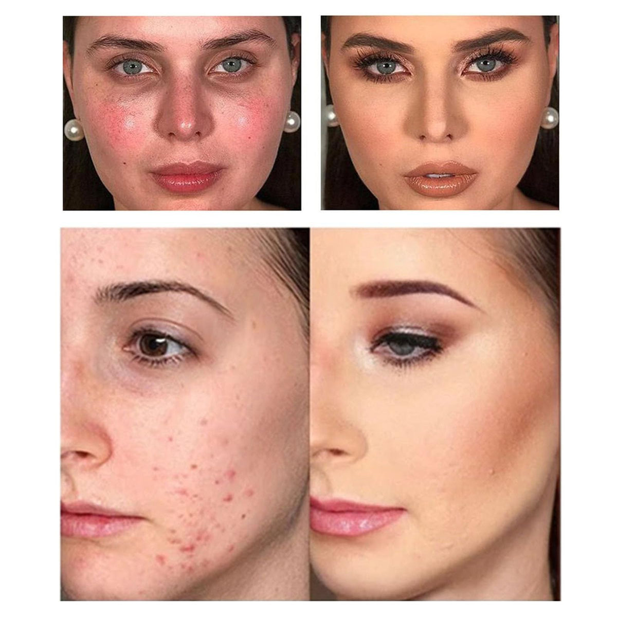 MeiPlumLai waterproof longwear finish demonstrates lasting makeup hold.