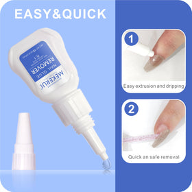 Mekerui G1 quick-dry glue in seconds for fast styling.