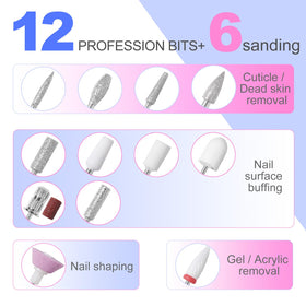 MEKK cordless, anti-shake design for smooth filing.