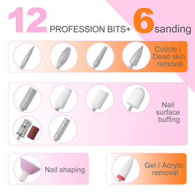 MEKK Nail Drill Kit operates quietly with low vibration during sessions