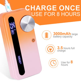 MEKK Nail Drill Kit USB-C charging for quick power top ups