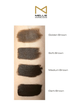 Mellie no-mixing-required pigment ready-to-use for efficient client sessions.