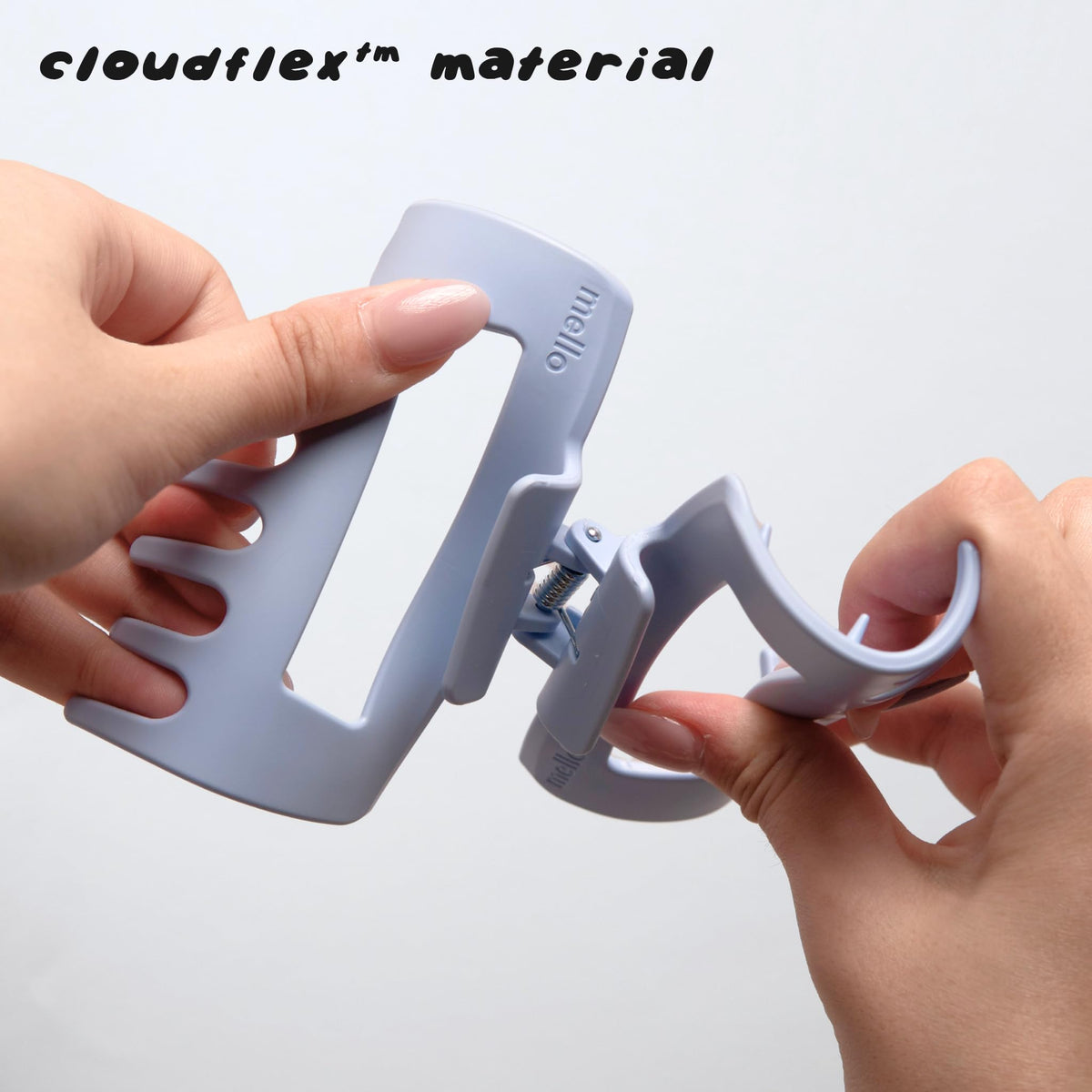MELLO CloudFlex clip in hair during daily styling and commutes