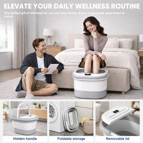 Melodiko Ionic Foot Bath at-home spa experience for renewal and calm.