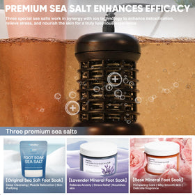 Melodiko Ionic Foot Bath safety alarm and shut-off feature for safety.