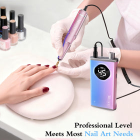 Melodly professional nail kit pouch keeps tools organized.