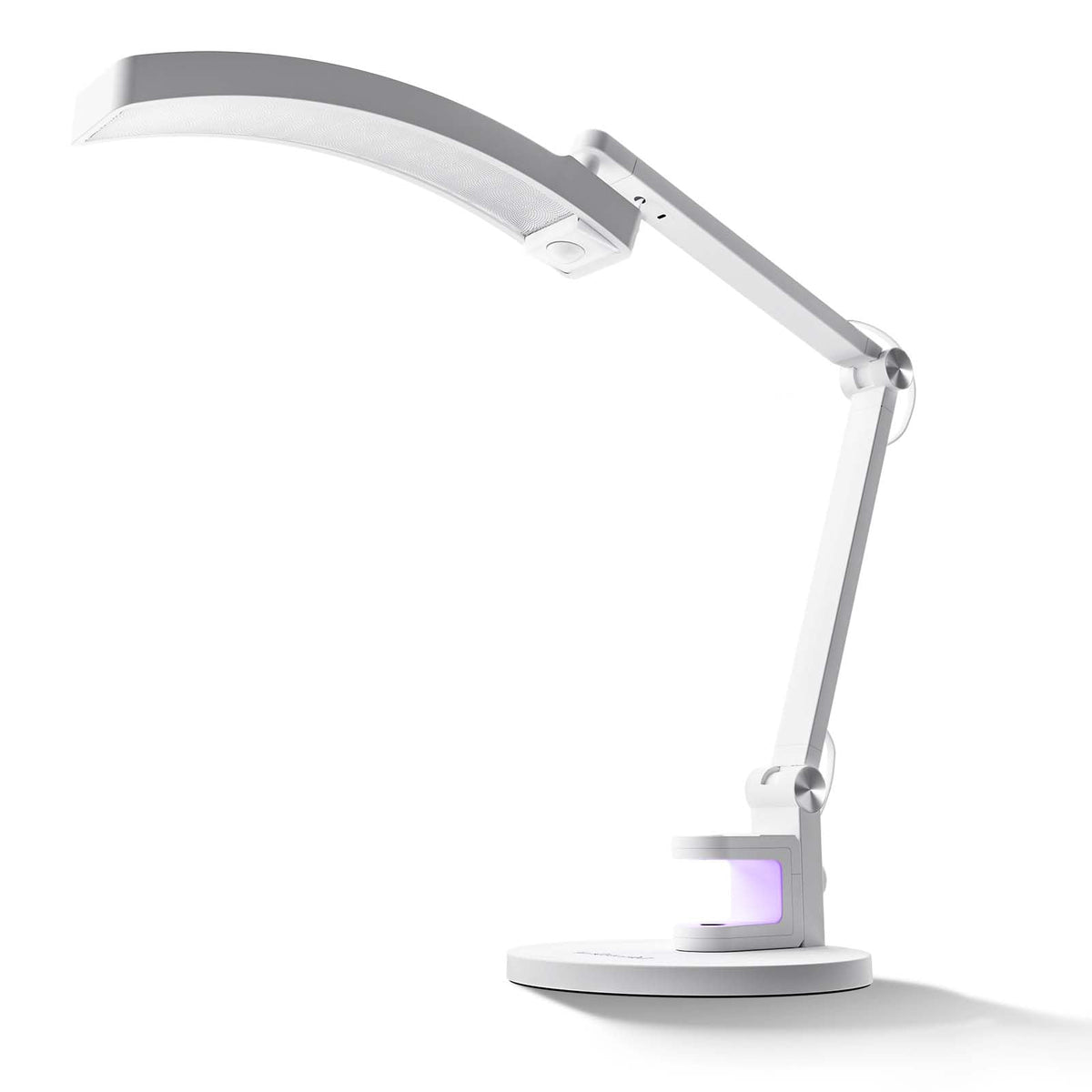 MelodySusie LED manicure table lamp on a desk enabling precise nail work