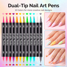 MelodySusie double-ended pen showing soft and round tips for detailing