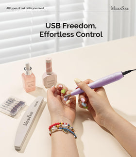 Includes 3/32-inch metal bits for shaping and polishing with MelodySusie.