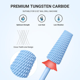 MelodySusie 5-in-1 cuticle cleaning bit for precise cuticle prep