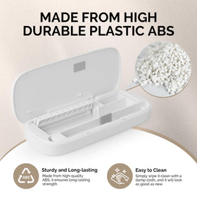 MelodySusie acrylic box with clear view for quick tool selection
