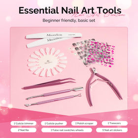 MelodySusie cuticle tools set supports precise grooming and prep