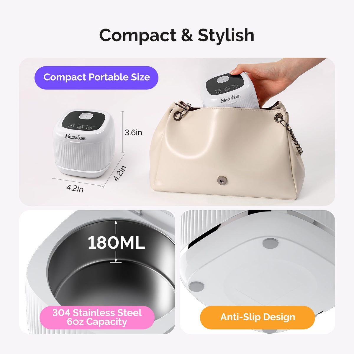 MelodySusie DL-160 3-mode timers enable tailored cleaning durations
