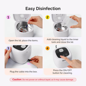 MelodySusie DL-160 360-degree cleaning covers all sides of tools