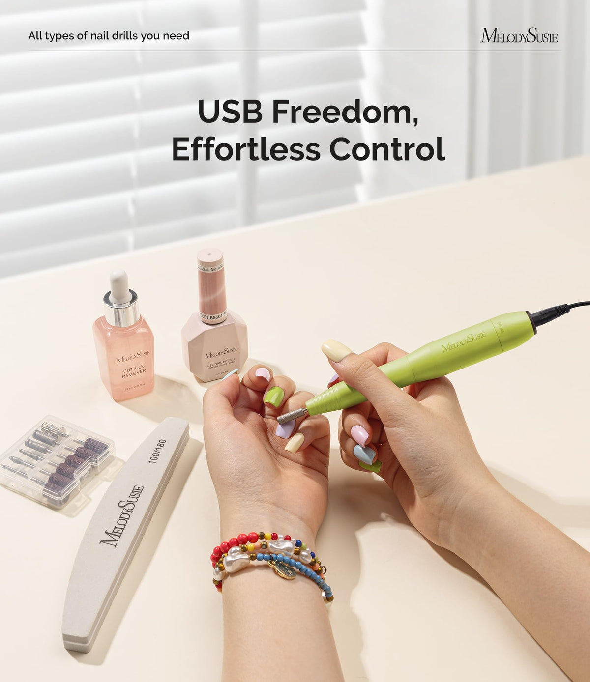 MelodySusie forward reverse function supports both right and left handed users.