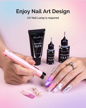 MelodySusie gift-pack nail art starter set suitable for DIY enthusiasts.