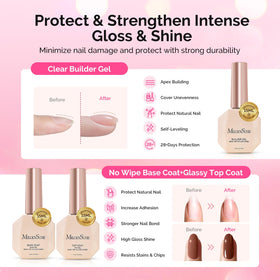MelodySusie glossy top coat delivers a lasting high-shine finish
