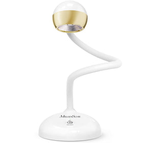 MelodySusie gooseneck cordless UV nail lamp enables precise, hands-free curing from any angle.