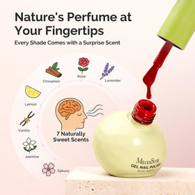 MelodySusie hot pink shade for bold, playful nails