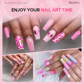 MelodySusie Kolinsky brush packaging suggests premium craftsmanship.