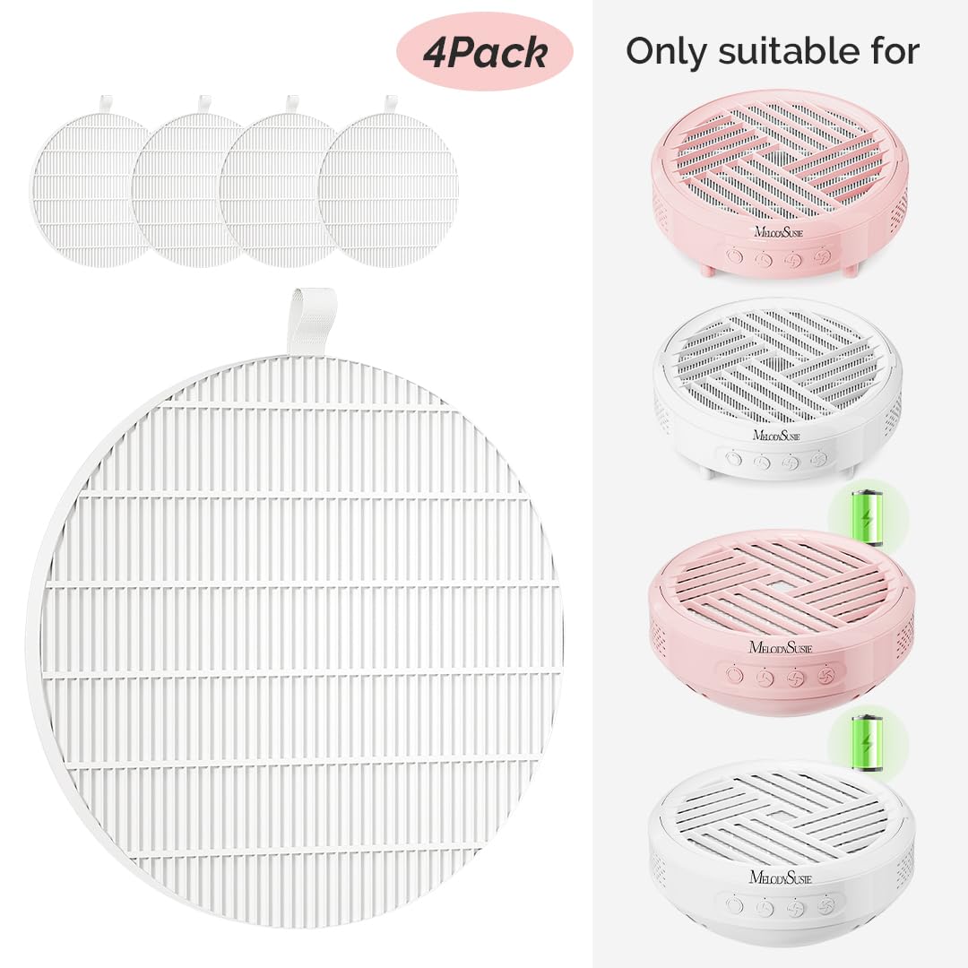 MelodySusie magnetic cover and filter enable easy removal and quick cleaning.