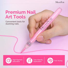 MelodySusie Nail Art Pens deliver fast-drying, vibrant pigment for clean lines