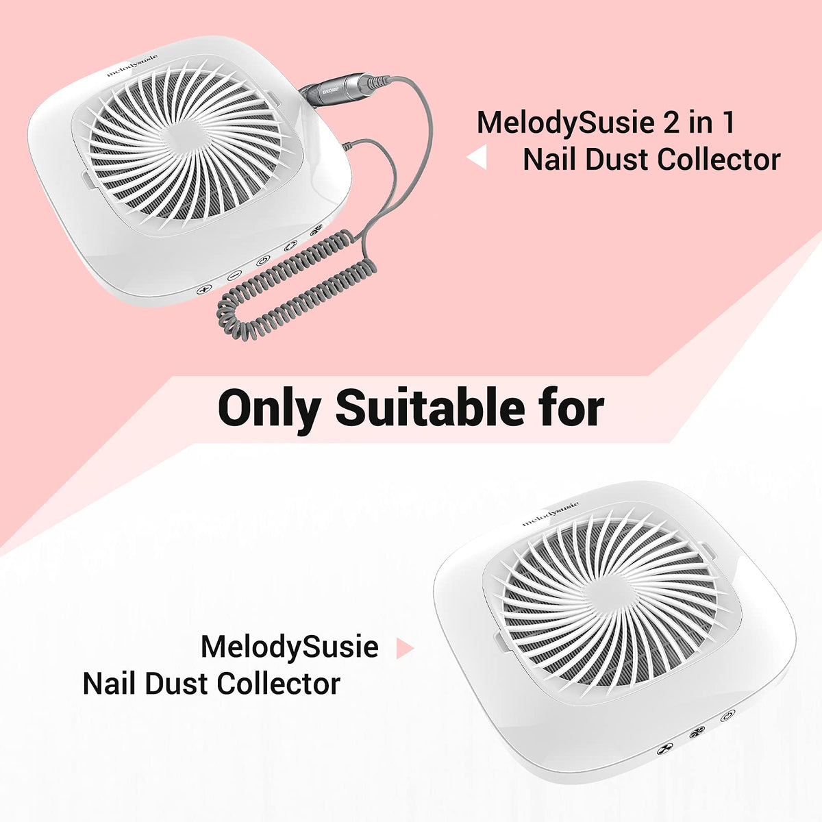 MelodySusie reusable filter with magnetic cover for quick cleaning.