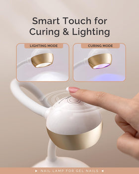 MelodySusie nine UV LED beads ensure even, fast gel curing.