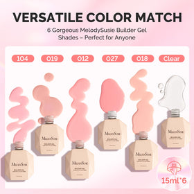 MelodySusie nude pink base colors offer natural looks for daily wear