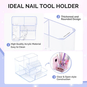 MelodySusie open-style storage box blends with any salon decor.