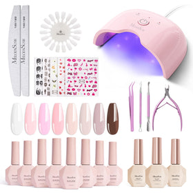 MelodySusie P-ART06F UV nail lamp for fast and even curing at home