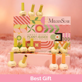 MelodySusie plant-based, 3-free formula supports gentle nails
