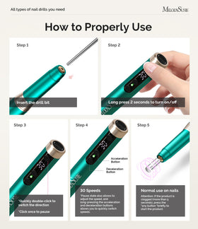 MelodySusie PM170F rechargeable battery pack supports long sessions.