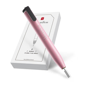 MelodySusie PocketNail PC100G in hand for precise at‑home manicures.